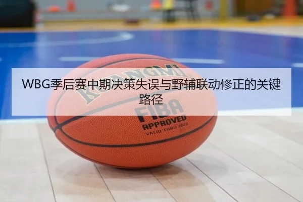 WBG季后赛中期决策失误与野辅联动修正的关键路径